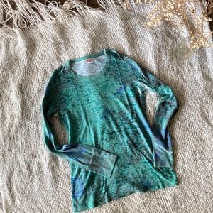 Green Sundance Long-sleeve Top